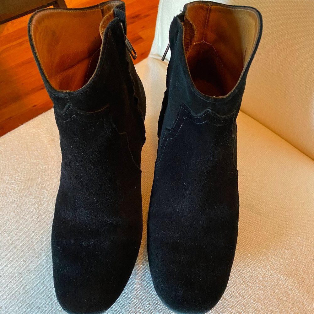 Isabel Marant Dicker Boots Black Suede Fr 37